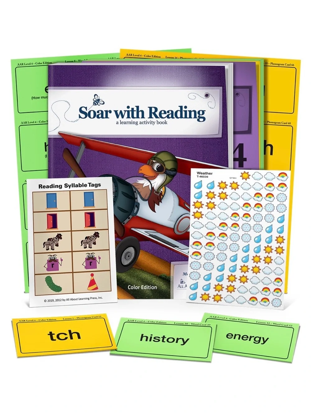 Soar with Reading Learning Activity Book - Purple